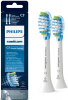 фото Насадки для зубной щетки sonicare c3 premium plaque defense hx9042/17, 2 шт philips