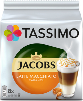 фото Кофе в капсулах latte macchiato caramel tassimo