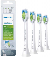 фото Насадка для зубной щетки sonicare w2 optimal white hx6064/12 с функцией brushsync, 4 шт philips