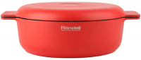 фото Кастрюля с крышкой red edition rds-1118, 24 см rondell