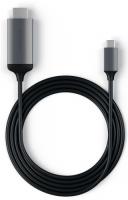 фото Кабель aluminium usb type-c - hdmi v1.4 space gray 1,8 м (st-chdmim) satechi