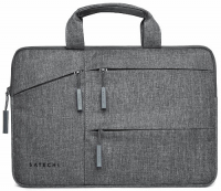 фото Сумка для ноутбука water-resistant laptop carrying case gray 13" (st-ltb13) satechi