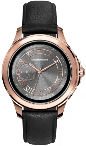 emporio armani smartwatch gold