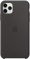 фото Чехол silicone case для iphone 11 pro max black (mx002zm/a) apple