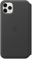 фото Чехол leather folio для iphone 11 pro max black (mx082zm/a) apple