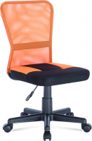 фото Кресло smart mg-313 black/orange (531844) brabix