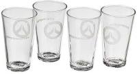 фото Набор стаканов overwatch pint glasses, 470 мл, 4 шт (b62425) blizzard