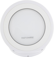 фото Беспроводное зарядное устройство qi-03 1.67a fast charge white (ут000013570) red-line