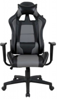 фото Кресло gt racer gm-100 black/grey (531926) brabix