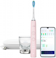 фото Электрическая зубная щетка sonicare diamondclean 9000 hx9911/29 с приложением philips