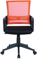 фото Кресло balance mg-320 black/orange (531832) brabix