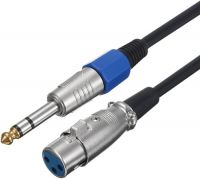 фото Товары для блогеров кабель jack 6.3 mm - xlr (at8003) atcom