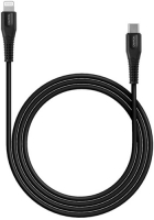 фото Кабель для ipod, iphone, ipad mfi usb type-c/lightning, 1,2 м black (cns-mfic4b) canyon