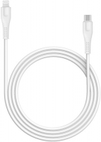 фото Кабель для ipod, iphone, ipad mfi usb type-c/lightning, 1,2 м white (cns-mfic4w) canyon