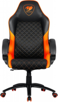 фото Игровое кресло fusion black/orange (3mfusnxb.0001) cougar