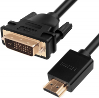 фото Кабель hdmi-dvi gcr-hd2dvi, 0,5 м, черный (44-050619)