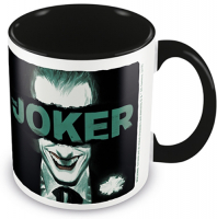 фото Кружка dc the joker (put on a happy face) black coloured inner mug (mgc25693) pyramid