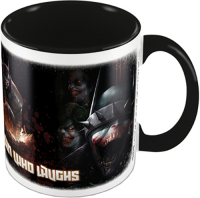 фото Кружка batman (the batman who laughs - the face of evil) black coloured inner mug (mgc25410) pyramid