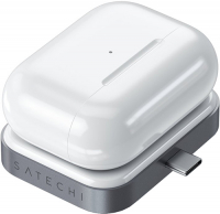 фото Беспроводное зарядное устройство usb-c wireless charging dock airpods (st-tcwcdm) satechi