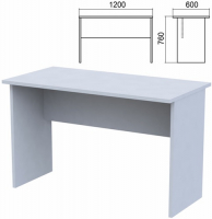 фото Письменный стол "арго", 120х60х76 см, серый (641245) программа-техно