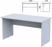 фото Письменный стол "арго", 140х73х76 см, серый (641260) программа-техно