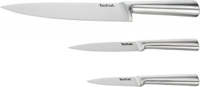 Купить кухонный нож Tefal Expertise, 3 шт K121S375 по выгодной цене в интернет-магазине ЭЛЬДОРАДО с доставкой в Москве и регионах России