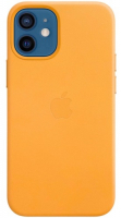 фото Чехол leather magsafe для iphone 12 mini california poppy (mhk63ze/a) apple