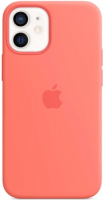 фото Чехол silicone magsafe для iphone 12 mini pink citrus (mhkp3ze/a) apple