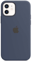 фото Чехол silicone magsafe для iphone 12/12 pro deep navy (mhl43ze/a) apple