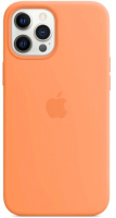 фото Чехол silicone magsafe для iphone 12 pro max kumquat (mhl83ze/a) apple