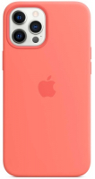 фото Чехол silicone magsafe для iphone 12 pro max pink citrus (mhl93ze/a) apple