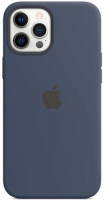 фото Чехол silicone magsafe для iphone 12 pro max deep navy (mhld3ze/a) apple