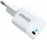 фото Сетевое зарядное устройство powerport 3 20w usb-c white (a2633g22) anker