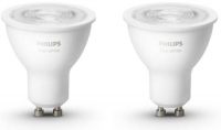 фото Набор умных ламп hue single bulb gu10, 2 шт (929001953506) philips