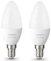 фото Набор умных ламп hue single bulb e14, 2 шт (929002039904) philips