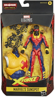 фото Фигурка deadpool x-force marvel's sunspot, 15 см (e93075l00) hasbro