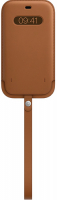 фото Чехол leather magsafe для iphone 12 pro max saddle brown (mhyg3ze/a) apple