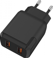 фото Сетевое зарядное устройство usb qc3.0 18w black (tfn-wcrpd18w01)