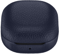 фото Чехол leather cover для buds live dark blue (ef-vr180lnegru) samsung