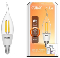 фото Умная лампа smart home dim e14 cf35 4,5w gauss