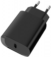 фото Сетевое зарядное устройство usb type c qc 20w black (tfn-wcrpd07)