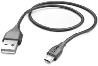 фото Кабель micro usb, usb-a, 1,4 м black (00173610) hama