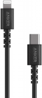 фото Кабель powerline select usb-c cable lightning, 90 см black (a8612g11) anker