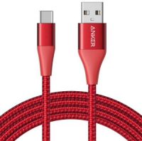 фото Кабель powerline+ ii, usb-a - usb-c red (a8463h91) anker