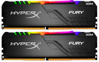 фото Оперативная память fury 64gb 3200mhz rgb cl16 (hx432c16fb3ak2/64) hyperx