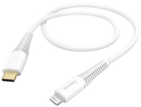 фото Кабель для ipod, iphone, ipad lightning usb type-c 1,5 м white (00183309) hama