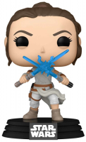 фото Фигурка pop! bobble: star wars ep 9: rey with 2 light sabers (51484) funko