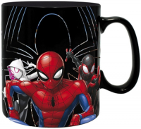 фото Кружка marvel multiverse: spider man mug heat change, 460 мл (abymug882) abystyle