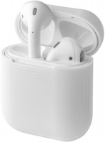 фото Чехол силиконовый для airpods, прозрачный (hwe-apsilcas-np0000o-k100) interstep