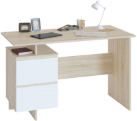 фото Компьютерный стол спм-19, дуб сонома/белый сокол мебельная фабрика
